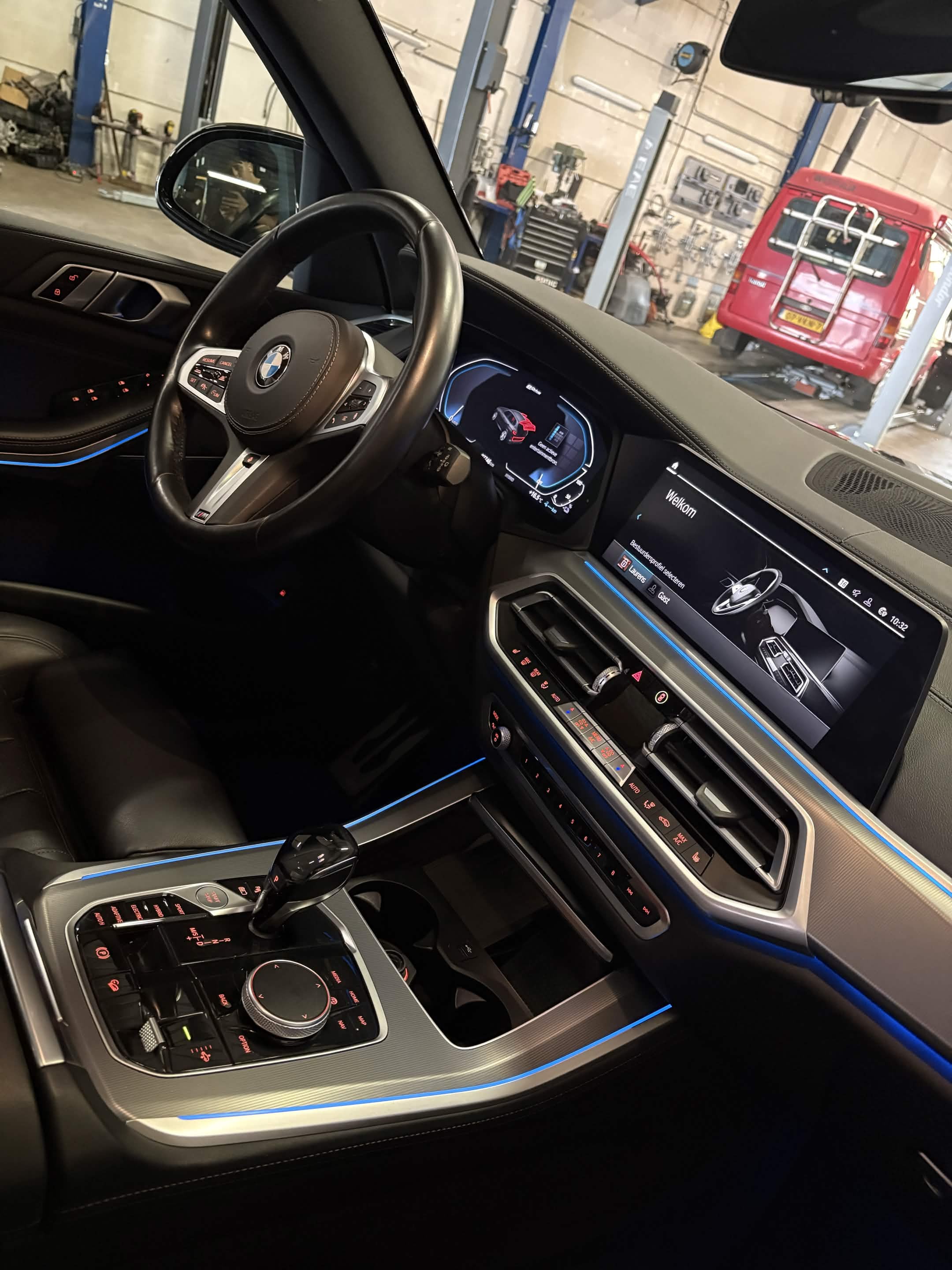 Verzorgd BMW-interieur