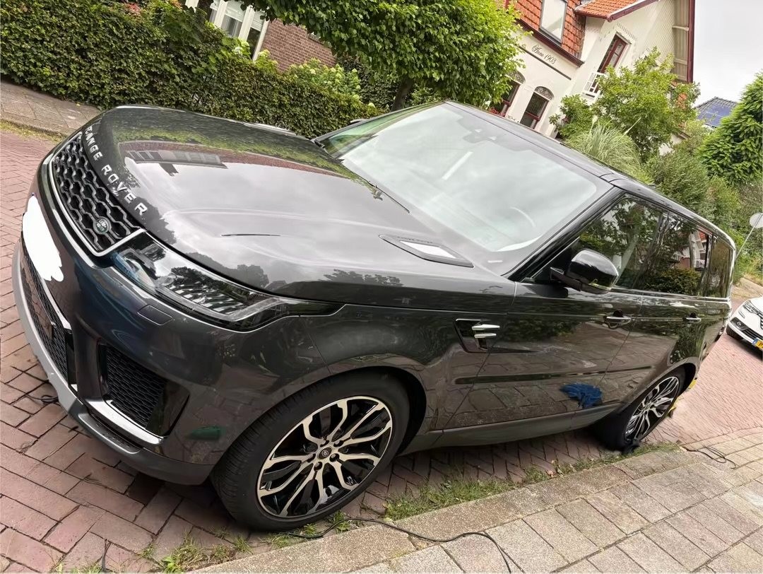 Range Rover na een detailbehandeling